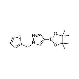 4-(4,4,5,5-Tetramethyl-1,3,2-dioxaborolan-2-yl)-1-(2-thienylmethyl)-1H-pyrazole