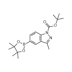tert-Butyl 3-methyl-5-(4,4,5,5-tetramethyl-1,3,2-dioxaborolan-2-yl)-1H-indazole-1-carboxylate