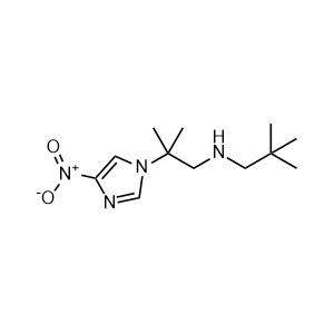 2,2-Dimethyl-N-(2-methyl-2-(4-nitro-1H-imidazol-1-yl)propyl)propan-1-amine