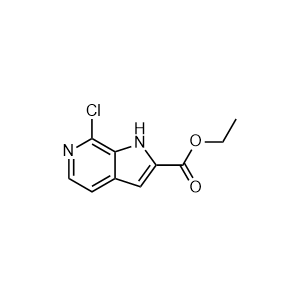 ethyl 7-chloro-1H-pyrrolo[2,3-c]pyridine-2-carboxylate