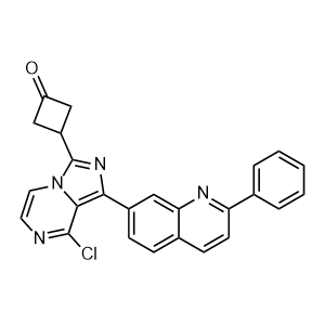 3-(8-Chloro-1-(2-phenylquinolin-7-yl)imidazo[1,5-a]pyrazin-3-yl)cyclobutanone