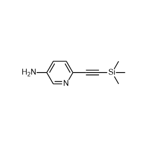 6-((trimethylsilyl)ethynyl)pyridin-3-amine