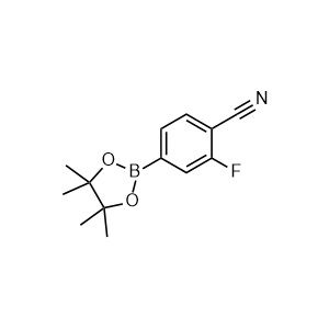 2-(4-Cyano-3-fluorophenyl)-4,4,5,5-tetramethyl-1,3,2-dioxaborolane