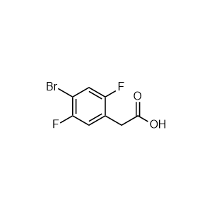 4-Bromo-2,5-difluorobenzeneacetic acid