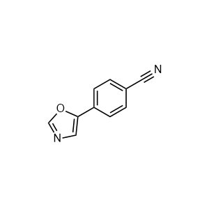 4-(oxazol-5-yl)benzonitrile
