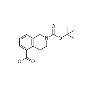 2-(tert-Butoxycarbonyl)-1,2,3,4-tetrahydroisoquinoline-5-carboxylic acid