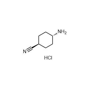 rel-(1r,4r)-4-Aminocyclohexane-1-carbonitrile hydrochloride