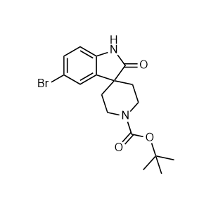 tert-Butyl 5-bromo-2-oxospiro[indoline-3,4'-piperidine]-1'-carboxylate