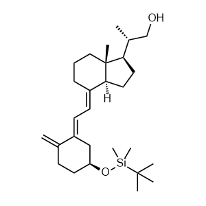 (S)-2-((1R,3aS,7aR,E)-4-((E)-2-((S)-5-((tert-butyldimethylsilyl)oxy)-2-methylenecyclohexylidene)ethylidene)-7a-methyloctahydro-1H-inden-1-yl)propan-1-ol
