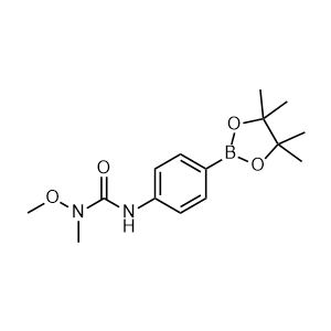 1-Methoxy-1-methyl-3-(4-(4,4,5,5-tetramethyl-1,3,2-dioxaborolan-2-yl)phenyl)urea