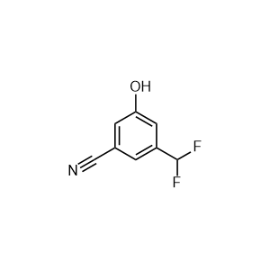 3-(Difluoromethyl)-5-hydroxybenzonitrile
