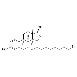 (7R,8R,9S,13S,14S,17S)-7-(9-bromononyl)-13-methyl-7,8,9,11,12,13,14,15,16,17-decahydro-6H-cyclopenta[a]phenanthrene-3,17-diol