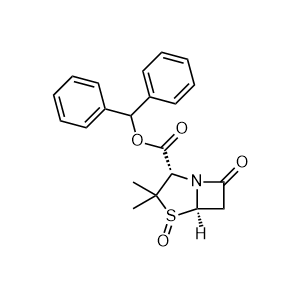 benzhydryl (2S,5R)-3,3-dimethyl-7-oxo-4-thia-1-azabicyclo[3.2.0]heptane-2-carboxylate 4-oxide