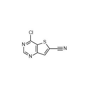 4-Chlorothieno[3,2-d]pyrimidine-6-carbonitrile