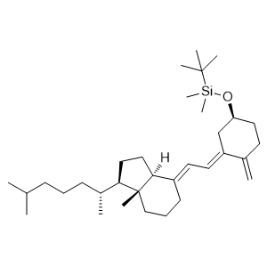 (1,1-Dimethylethyl)dimethyl[[(3β,5E,7E)-9,10-secocholesta-5,7,10(19)-trien-3-yl]oxy]silane