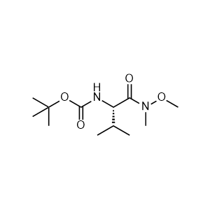 tert-butyl (S)-(1-(methoxy(methyl)amino)-3-methyl-1-oxobutan-2-yl)carbamate