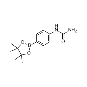 1-(4-(4,4,5,5-tetramethyl-1,3,2-dioxaborolan-2-yl)phenyl)urea