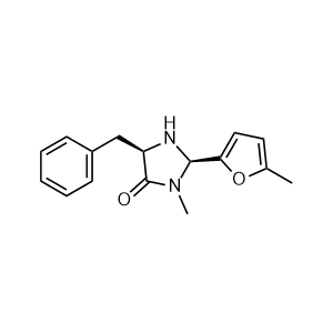 (2R,5R)-5-benzyl-3-methyl-2-(5-methylfuran-2-yl)imidazolidin-4-one