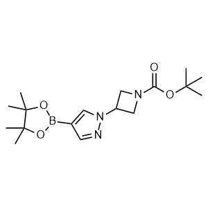 tert-butyl 3-(4-(4,4,5,5-tetramethyl-1,3,2-dioxaborolan-2-yl)-1H-pyrazol-1-yl)azetidine-1-carboxylate