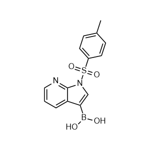 (1-tosyl-1H-pyrrolo[2,3-b]pyridin-3-yl)boronic acid