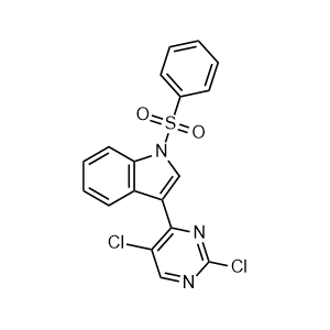 3-(2,5-dichloropyrimidin-4-yl)-1-(phenylsulfonyl)-1H-indole