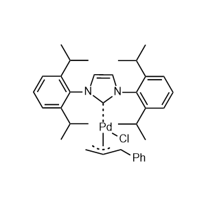 [1,3-Bis(2,6-diisopropylphenyl)imidazol-2-ylidene]chloro[3-phenylallyl]palladium(II)