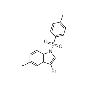 3-bromo-5-fluoro-1-tosyl-1H-indole