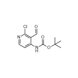 tert-butyl (2-chloro-3-formylpyridin-4-yl)carbamate