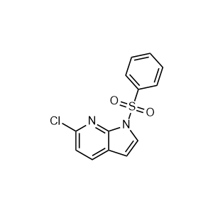 6-chloro-1-(phenylsulfonyl)-1H-pyrrolo[2,3-b]pyridine