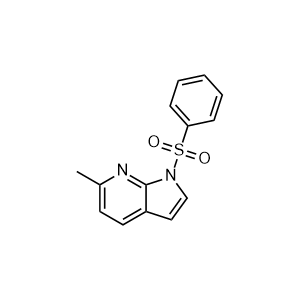 6-methyl-1-(phenylsulfonyl)-1H-pyrrolo[2,3-b]pyridine