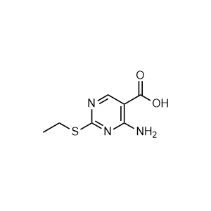4-Amino-2-(ethylthio)pyrimidine-5-carboxylic acid