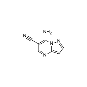 7-aminopyrazolo[1,5-a]pyrimidine-6-carbonitrile