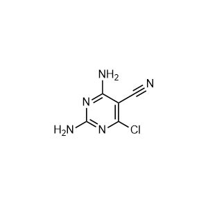2,4-Diamino-6-chloropyrimidine-5-carbonitrile