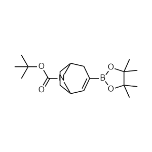 tert-Butyl 3-(4,4,5,5-tetramethyl-1,3,2-dioxaborolan-2-yl)-8-azabicyclo[3.2.1]oct-2-ene-8-carboxylate