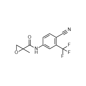 N-(4-Cyano-3-(trifluoromethyl)phenyl)-2-methyloxirane-2-carboxamide