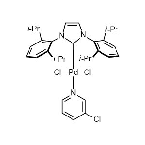 [1,3-Bis(2,6-diisopropylphenyl)imidazol-2-ylidene](3-chloropyridyl)palladium(II) dichloride