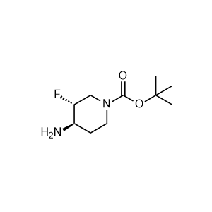 rel-tert-Butyl (3R,4R)-4-amino-3-fluoropiperidine-1-carboxylate