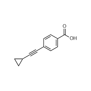 4-(cyclopropylethynyl)benzoic acid