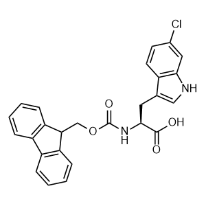 (S)-2-((((9H-Fluoren-9-yl)methoxy)carbonyl)amino)-3-(6-chloro-1H-indol-3-yl)propanoic acid