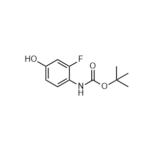 tert-butyl (2-fluoro-4-hydroxyphenyl)carbamate