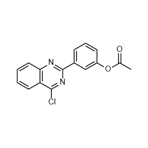 3-(4-Chloroquinazolin-2-yl)phenyl acetate