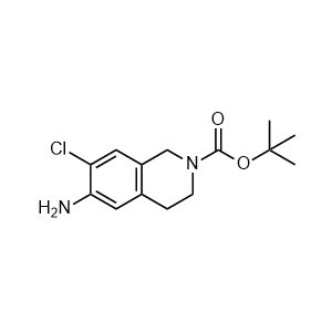 tert-Butyl 6-amino-7-chloro-3,4-dihydroisoquinoline-2(1H)-carboxylate