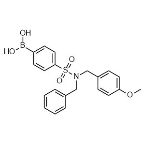(4-(N-benzyl-N-(4-methoxybenzyl)sulfamoyl)phenyl)boronic acid