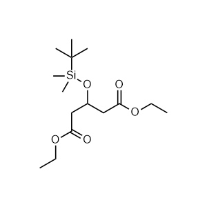 diethyl 3-((tert-butyldimethylsilyl)oxy)pentanedioate