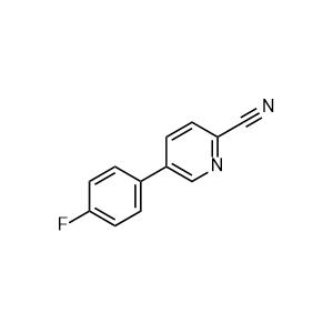 5-(4-fluorophenyl)picolinonitrile