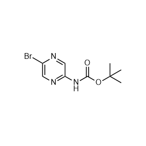 tert-butyl (5-bromopyrazin-2-yl)carbamate