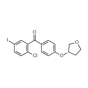 (S)-(2-Chloro-5-iodophenyl)(4-((tetrahydrofuran-3-yl)oxy)phenyl)methanone