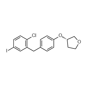 (3S)-3-[4-[(2-Chloro-5-iodophenyl)methyl]phenoxy]tetrahydrofuran