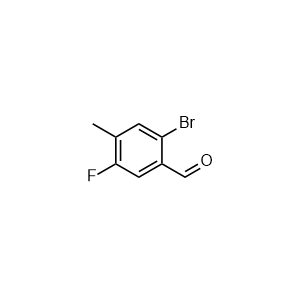2-Bromo-5-fluoro-4-methylbenzaldehyde
