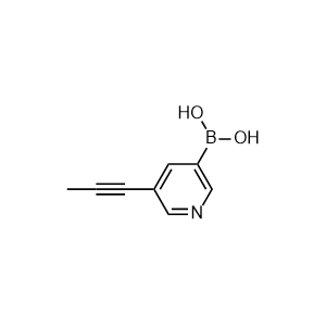 (5-(prop-1-yn-1-yl)pyridin-3-yl)boronic acid